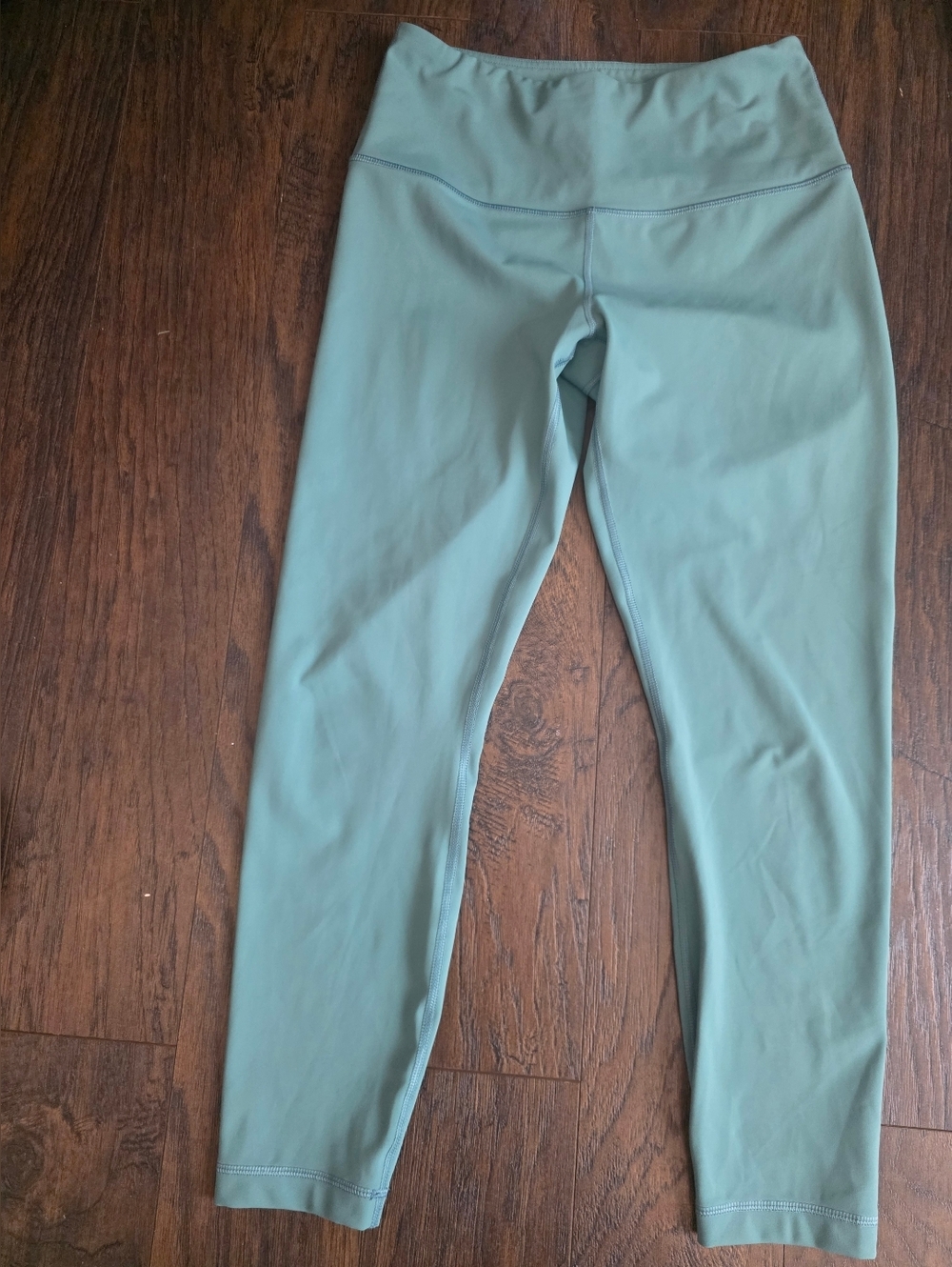 High-Waist Sage Green Leggings